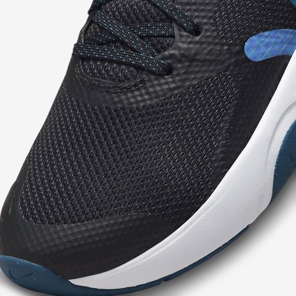 Black / Blue / White Women's Nike City Rep TR Training Shoes | NK409DRP