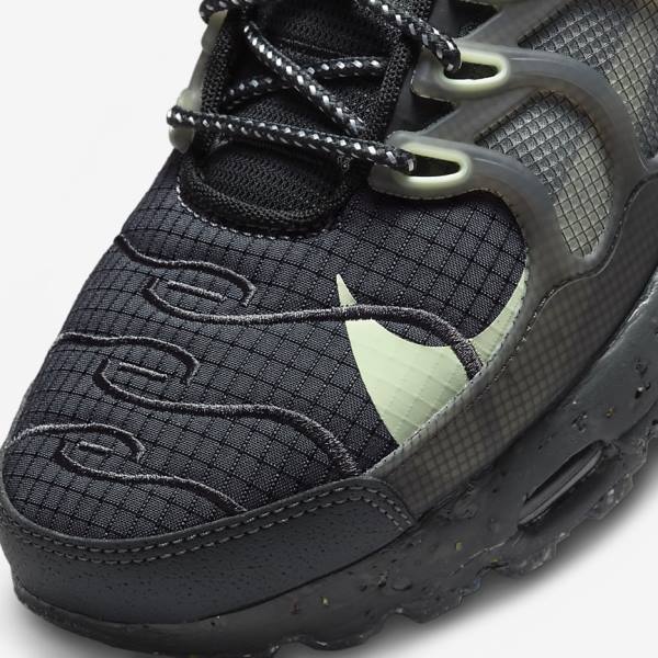 Black / Dark Grey / Light Green Men's Nike Air Max Terrascape Plus Sneakers | NK935XNK