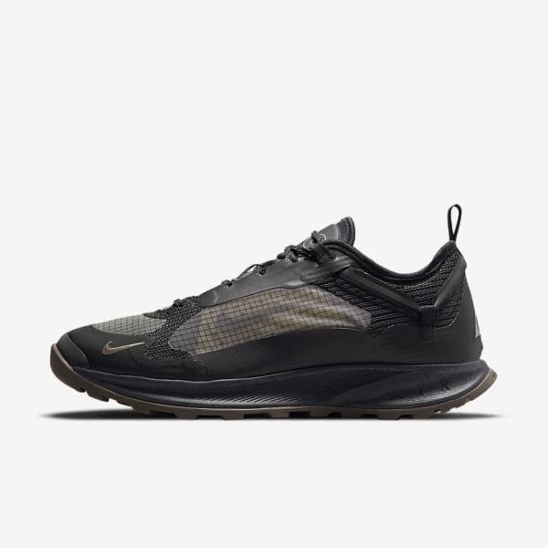 Black / Dark Grey Men\'s Nike ACG Air Nasu 2 Sneakers | NK741OTY