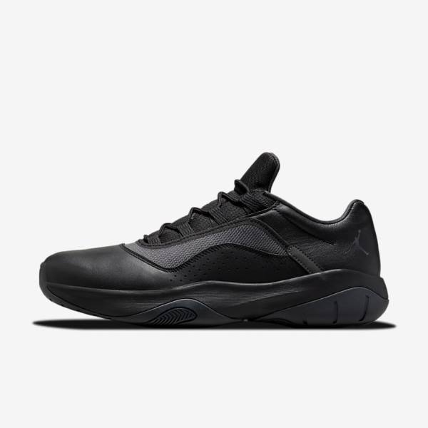 Black / Dark Grey Men\'s Nike Air Jordan 11 CMFT Low Jordan Shoes | NK256AHQ