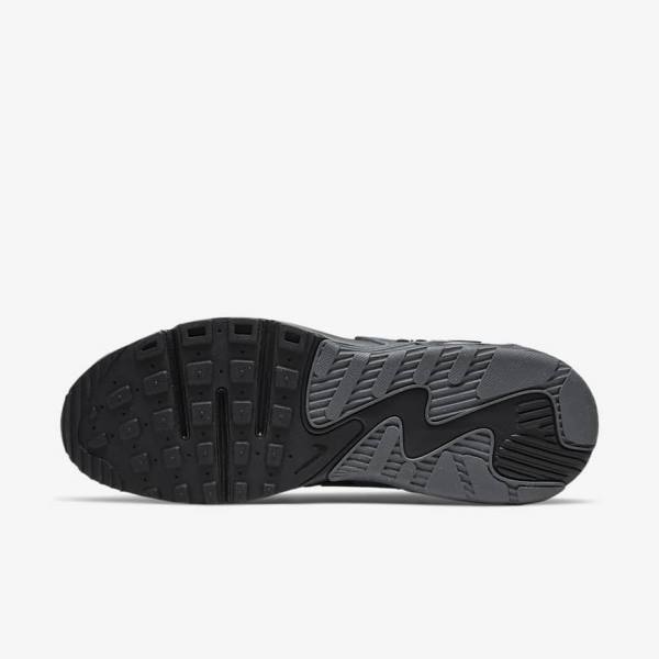 Black / Dark Grey Men's Nike Air Max Excee Sneakers | NK961VFM