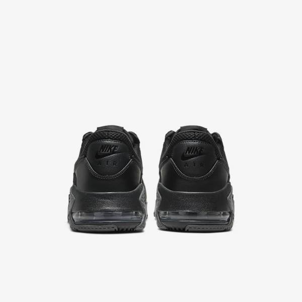 Black / Dark Grey Men's Nike Air Max Excee Sneakers | NK961VFM