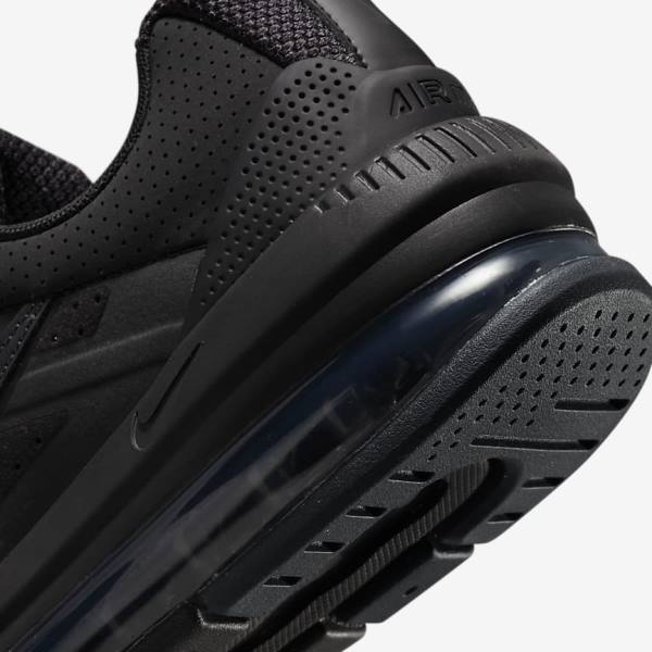 Black / Dark Grey Men's Nike Air Max Genome Sneakers | NK857SVF