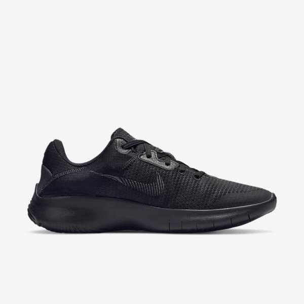 Black / Dark Grey Men's Nike Flex Experience Run 11 Next Nature Road Running Shoes | NK941VYS