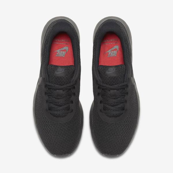 Black / Dark Grey Men's Nike Tanjun Sneakers | NK879WSF