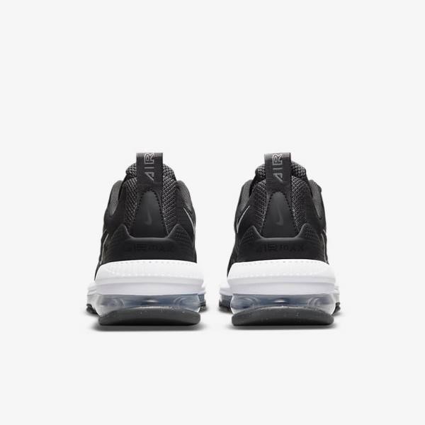 Black / Dark Grey / White / Black Women's Nike Air Max Genome Sneakers | NK075UMD