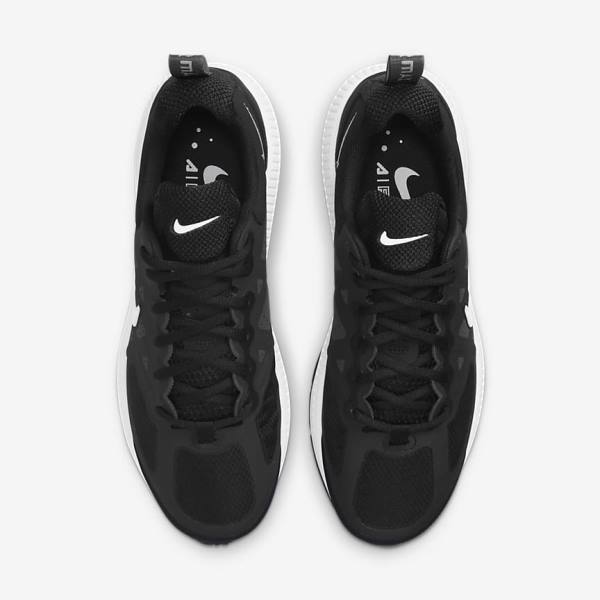 Black / Dark Grey / White Men's Nike Air Max Genome Sneakers | NK628SIJ