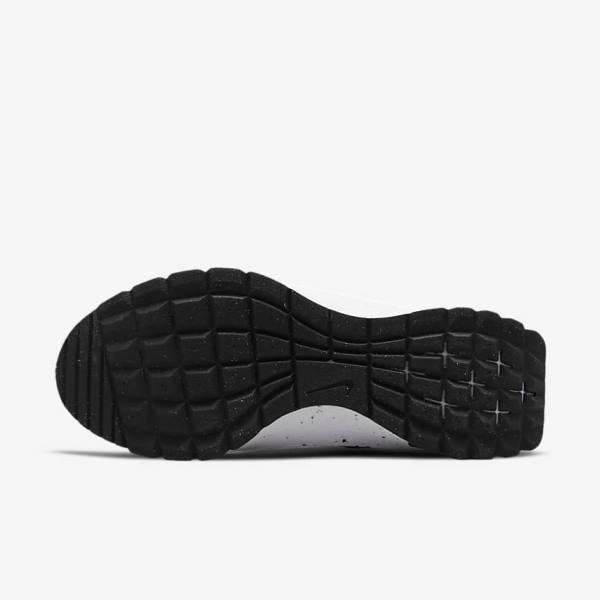 Black / Dark Grey / White Men's Nike Crater Remixa Sneakers | NK460SNC