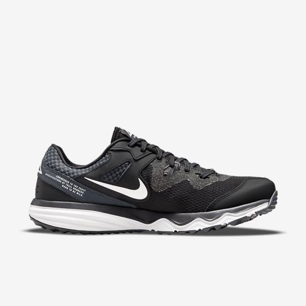 Black / Dark Grey / White Men's Nike Juniper Trail Trail Running Shoes | NK543ETL