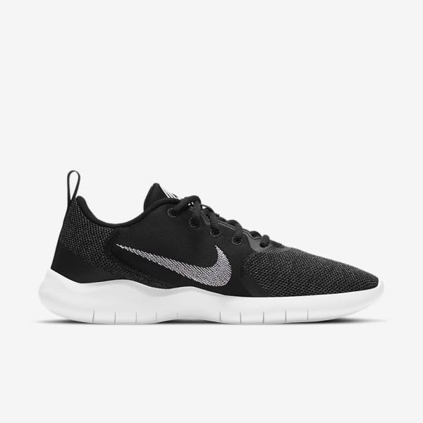 Black / Dark Grey / White Women's Nike Flex Experience Run 10 Road Running Shoes | NK519ASB