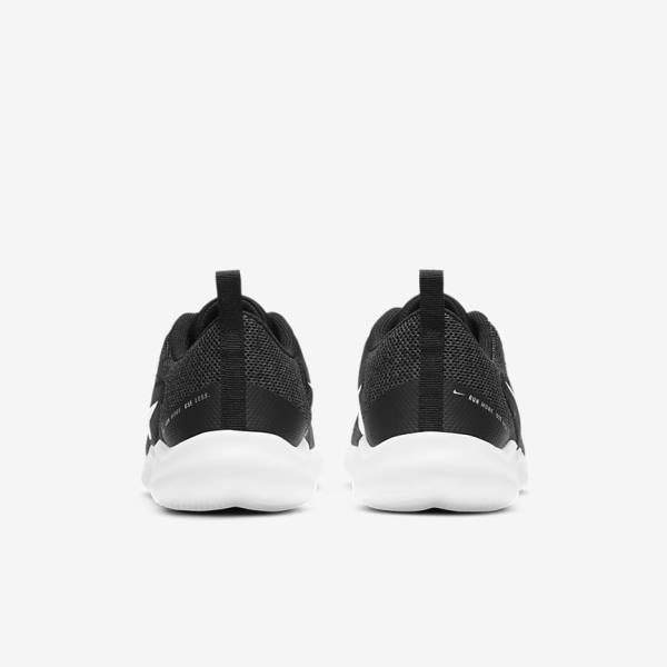 Black / Dark Grey / White Women's Nike Flex Experience Run 10 Road Running Shoes | NK519ASB