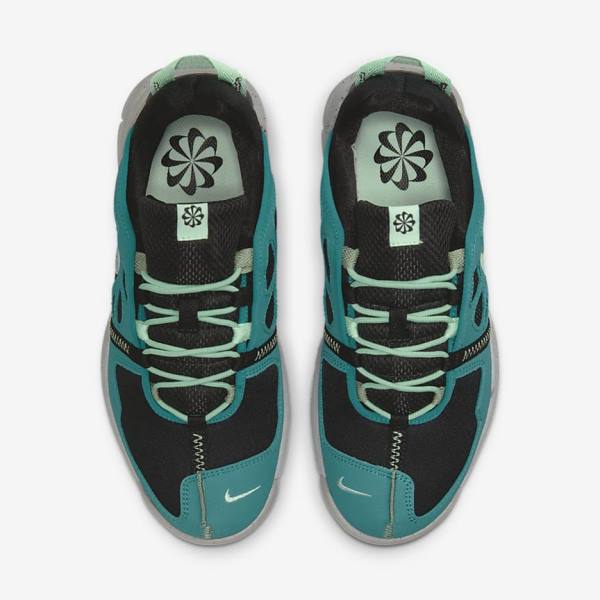 Black / Green / Mint Men's Nike Free Terra Vista Sneakers | NK354GRE