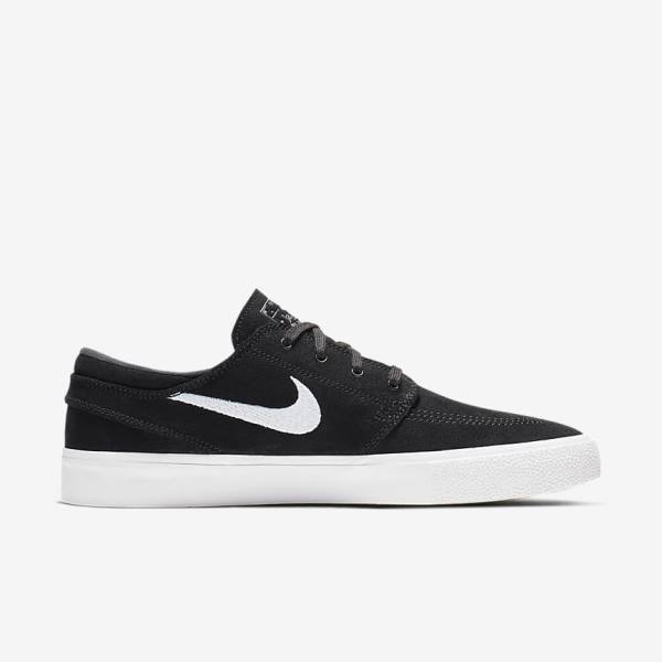 Black / Grey / Light Brown / White Men's Nike SB Zoom Stefan Janoski RM Sneakers | NK506AEM