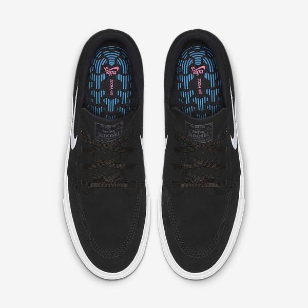 Black / Grey / Light Brown / White Women's Nike SB Zoom Stefan Janoski RM Sneakers | NK364KWY