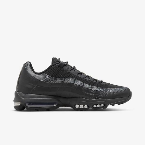 Black / Grey / White / Grey Men's Nike Air Max 95 UL Sneakers | NK021BXV