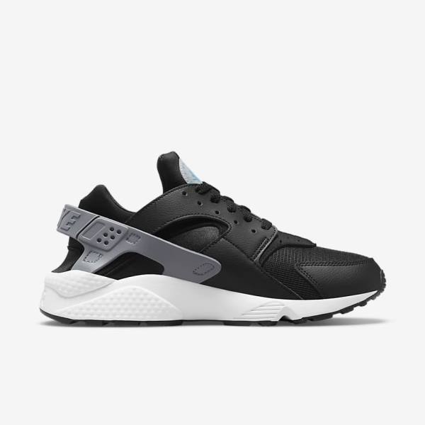 Black / Grey / White Men's Nike Air Huarache J22 Sneakers | NK947PLH