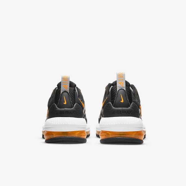 Black / Grey / White / Orange Kids' Nike Air Max Genome Older Sneakers | NK518RSA