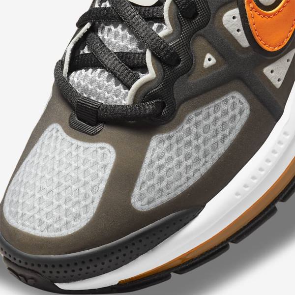 Black / Grey / White / Orange Kids' Nike Air Max Genome Older Sneakers | NK518RSA