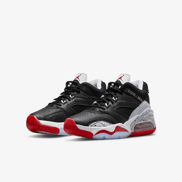 Black / Grey / White / Red Kids' Nike Jordan Point Lane Older Sneakers | NK690QUN