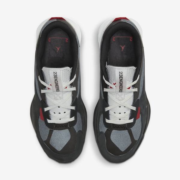 Black / Grey / White / Red Men's Nike Jordan Air 200E Sneakers | NK716QSV