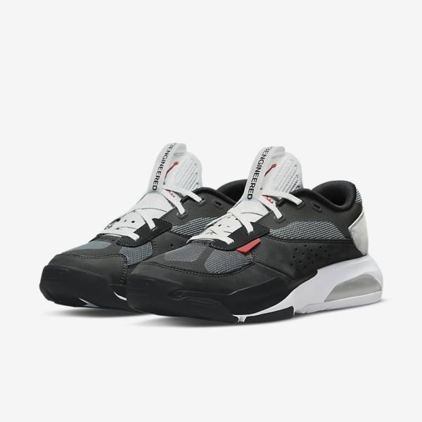 Black / Grey / White / Red Men's Nike Jordan Air 200E Sneakers | NK716QSV