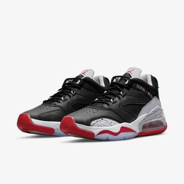 Black / Grey / White / Red Men's Nike Jordan Point Lane Sneakers | NK734FCU