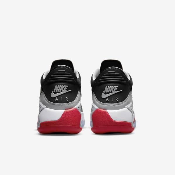 Black / Grey / White / Red Men's Nike Jordan Point Lane Sneakers | NK734FCU