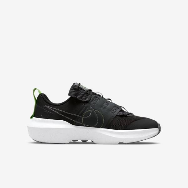 Black Kids' Nike Crater Impact Older Sneakers | NK652ZEI