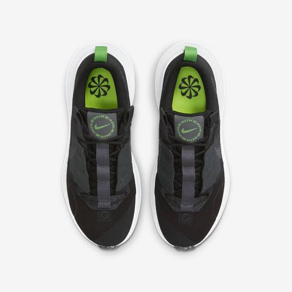 Black Kids' Nike Crater Impact Older Sneakers | NK652ZEI