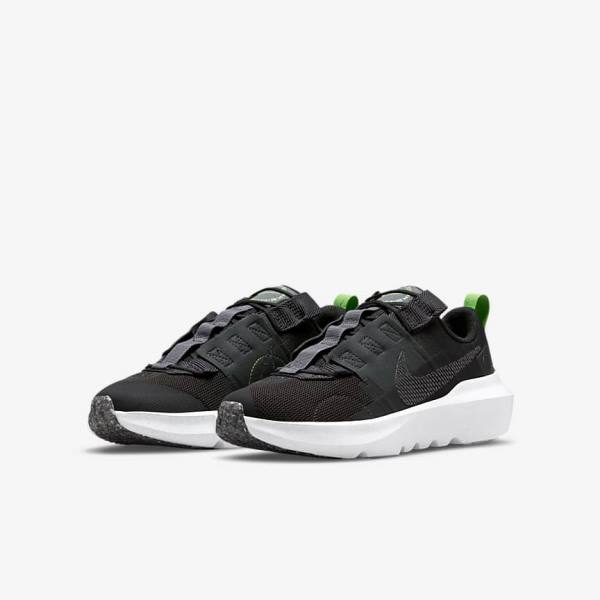 Black Kids' Nike Crater Impact Older Sneakers | NK652ZEI