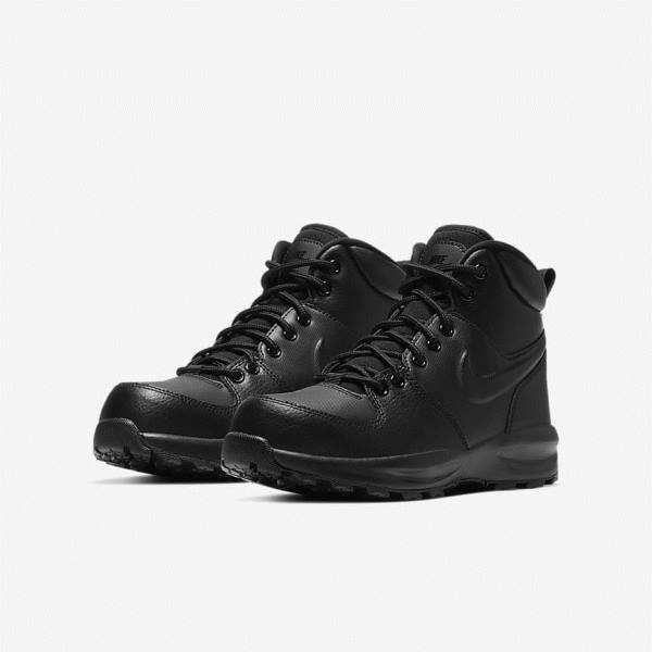 Black Kids' Nike Manoa LTR Older Boot Sneakers | NK568BUM