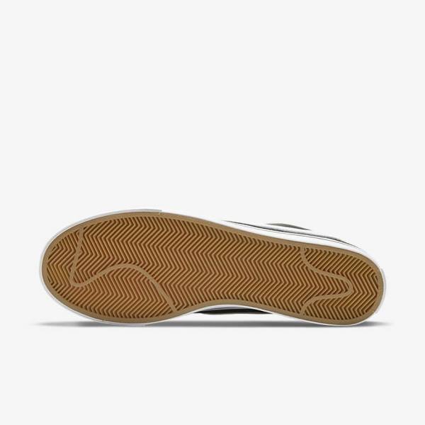 Black / Light Brown / White Men's Nike NikeCourt Legacy Sneakers | NK472GWV