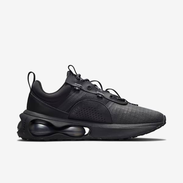 Black Men's Nike Air Max 2021 Sneakers | NK243ZBC