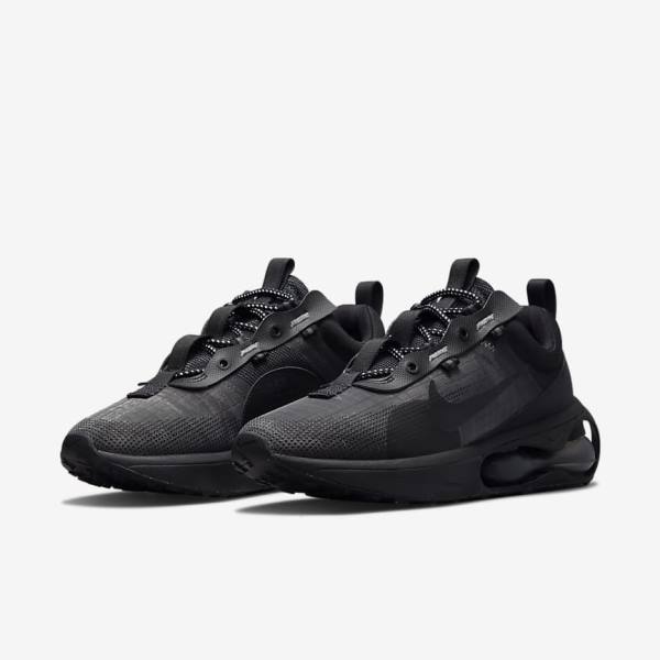 Black Men's Nike Air Max 2021 Sneakers | NK243ZBC