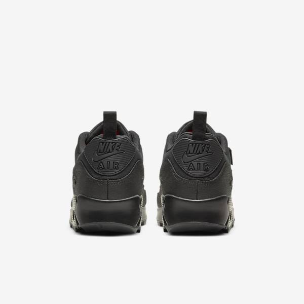 Black Men's Nike Air Max 90 Surplus Sneakers | NK093JBZ