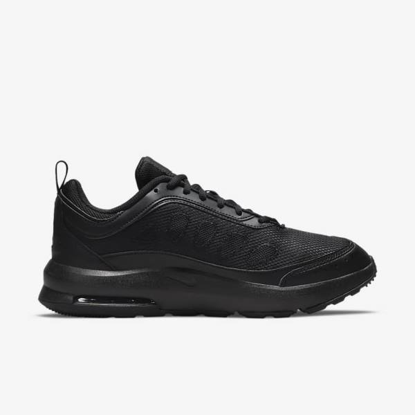 Black Men's Nike Air Max AP Sneakers | NK386EHL