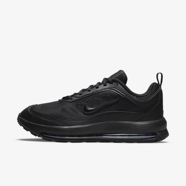 Black Men\'s Nike Air Max AP Sneakers | NK386EHL