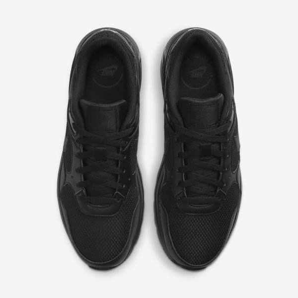 Black Men's Nike Air Max SC Sneakers | NK067OYR