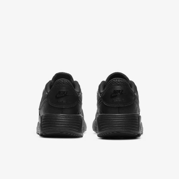 Black Men's Nike Air Max SC Sneakers | NK067OYR