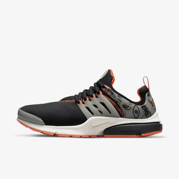 Black Men\'s Nike Air Presto Premium Sneakers | NK207EUB