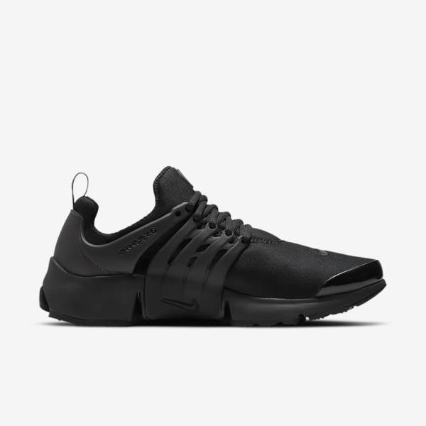 Black Men's Nike Air Presto Sneakers | NK901UVE