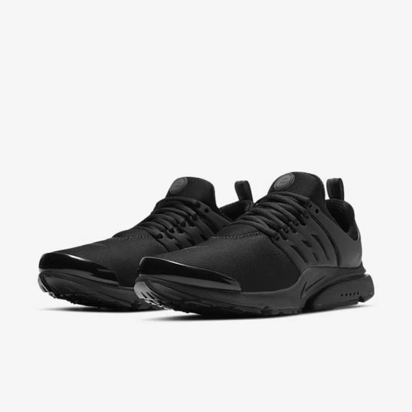 Black Men's Nike Air Presto Sneakers | NK901UVE