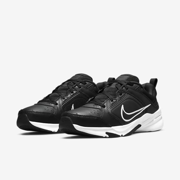 Black Men's Nike Defy All Day Sneakers | NK960FRN