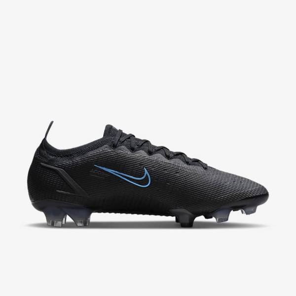 Black Men's Nike Mercurial Vapor 14 Elite FG Firm-Ground Football Shoes | NK032KSH