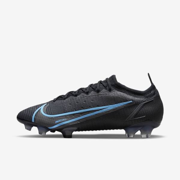 Black Men\'s Nike Mercurial Vapor 14 Elite FG Firm-Ground Football Shoes | NK032KSH