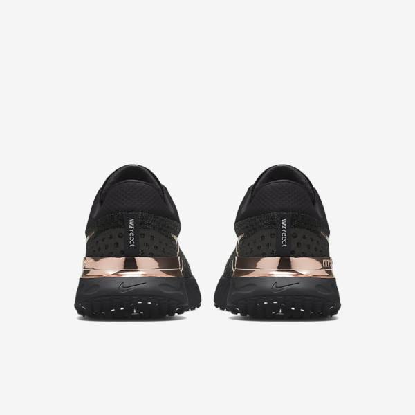 Black Men's Nike React Infinity Run 3 By You Custom Road Running Shoes | NK841RTL