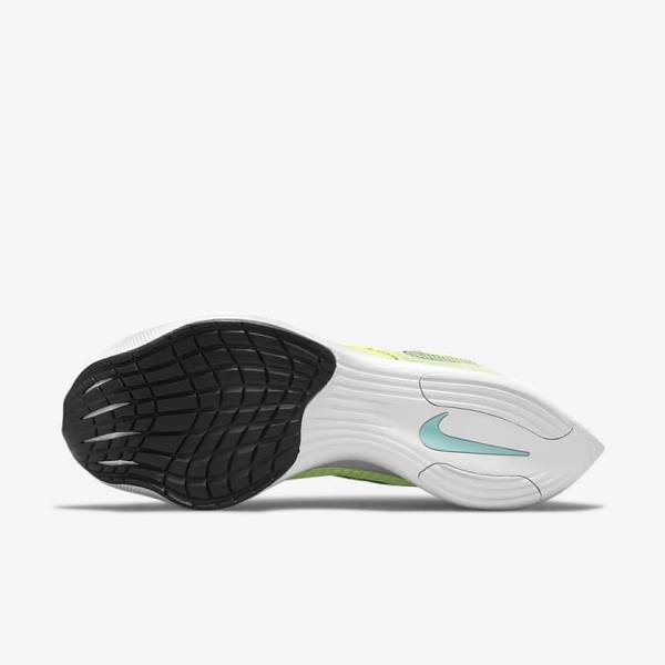 Black / Metal Gold / White Women's Nike ZoomX Vaporfly Next% 2 Road Racing Running Shoes | NK614GIL