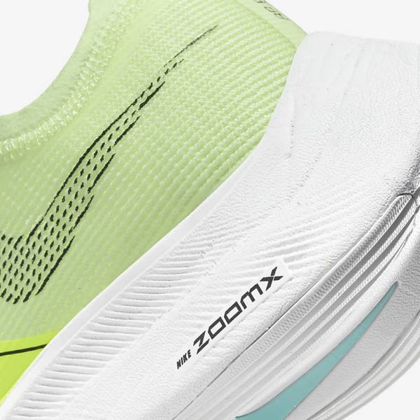 Black / Metal Gold / White Women's Nike ZoomX Vaporfly Next% 2 Road Racing Running Shoes | NK614GIL