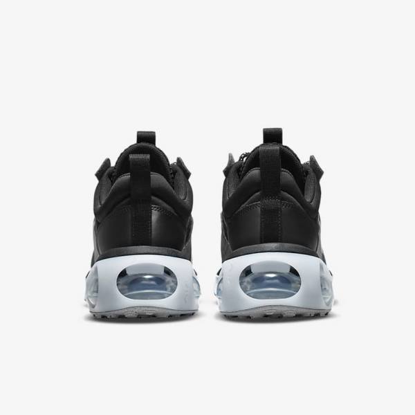 Black / Metal Silver / Grey / White Women's Nike Air Max 2021 Sneakers | NK780QMN