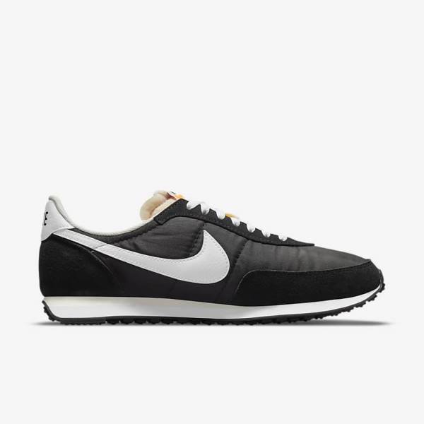 Black / Orange / White Men's Nike Waffle Trainer 2 Sneakers | NK954JTS